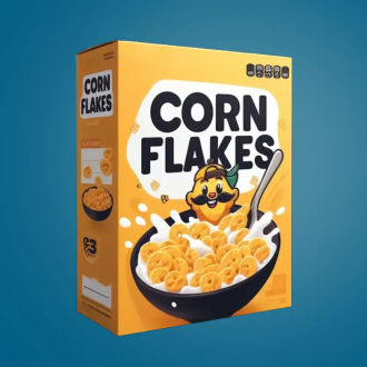 Colorful Cereal Boxes