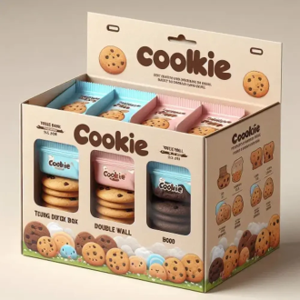 Cookie Double Wall Tuck Top Boxes
