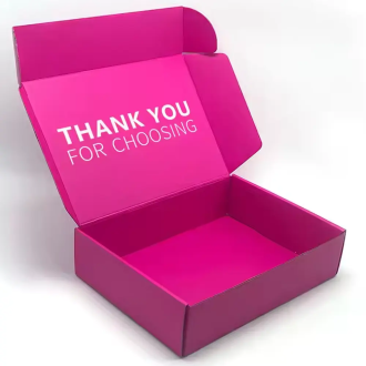 Pink Mailer Boxes
