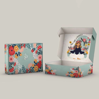 Custom Printed Suitcase Style Packaging Boxes
