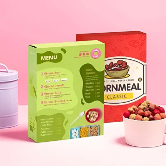 Custom Printed Cereal Packaging Boxes