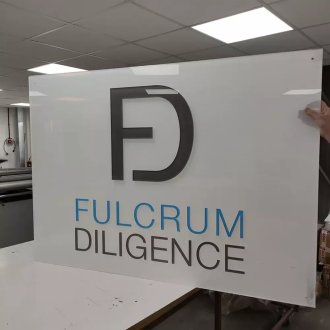 Frosted Acrylic Signs