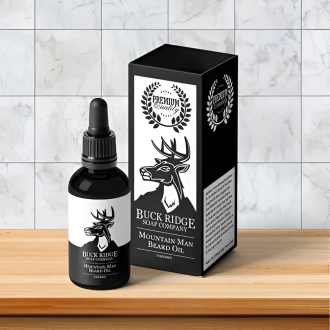 Custom Printed Beard Oil Packaging Boxes