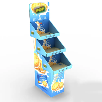 Three Tray Floor Display