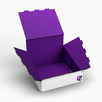 Display Box With Double Walls