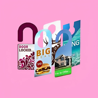 Custom Door Hangers Printing