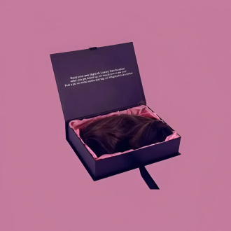 Custom Printed Hair Extension Packaging Boxes