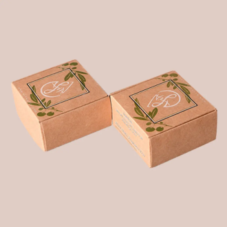 Kraft Soap Boxes