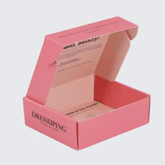 Pink Mailer Boxes