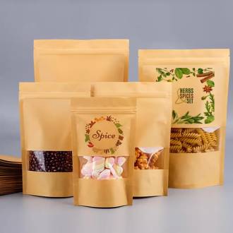 Ziplock Bags with Windows